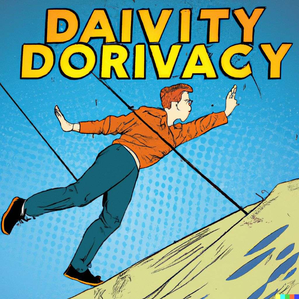 the discovery of gravity, comic book illustration, toon style